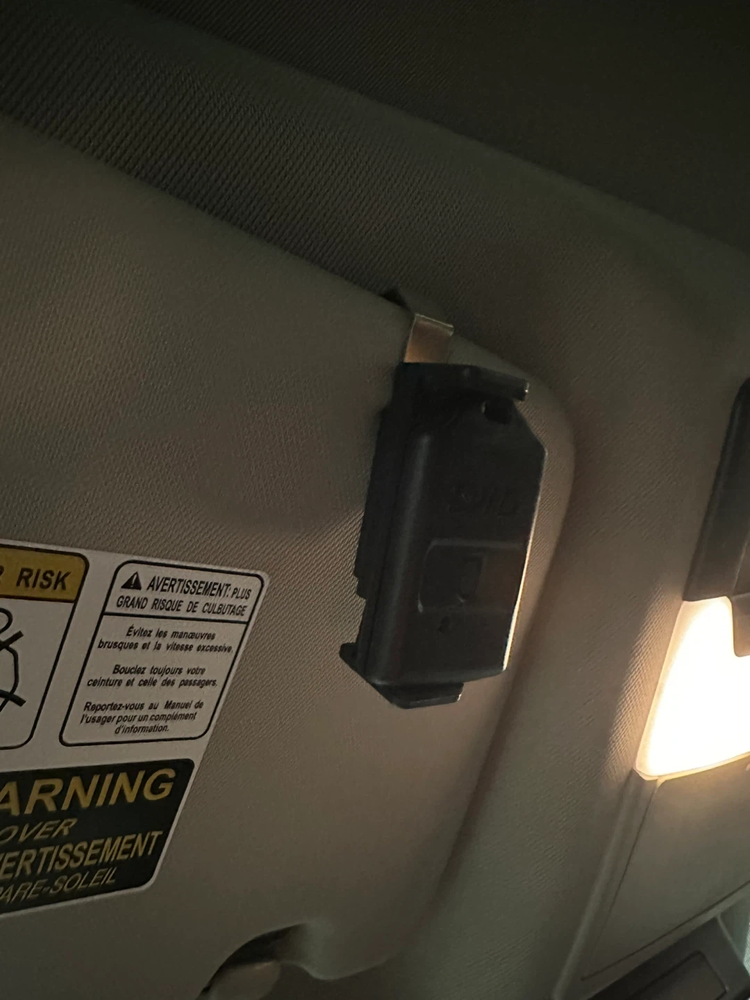 Car Visor Remote Garage Door Opener - photo 3