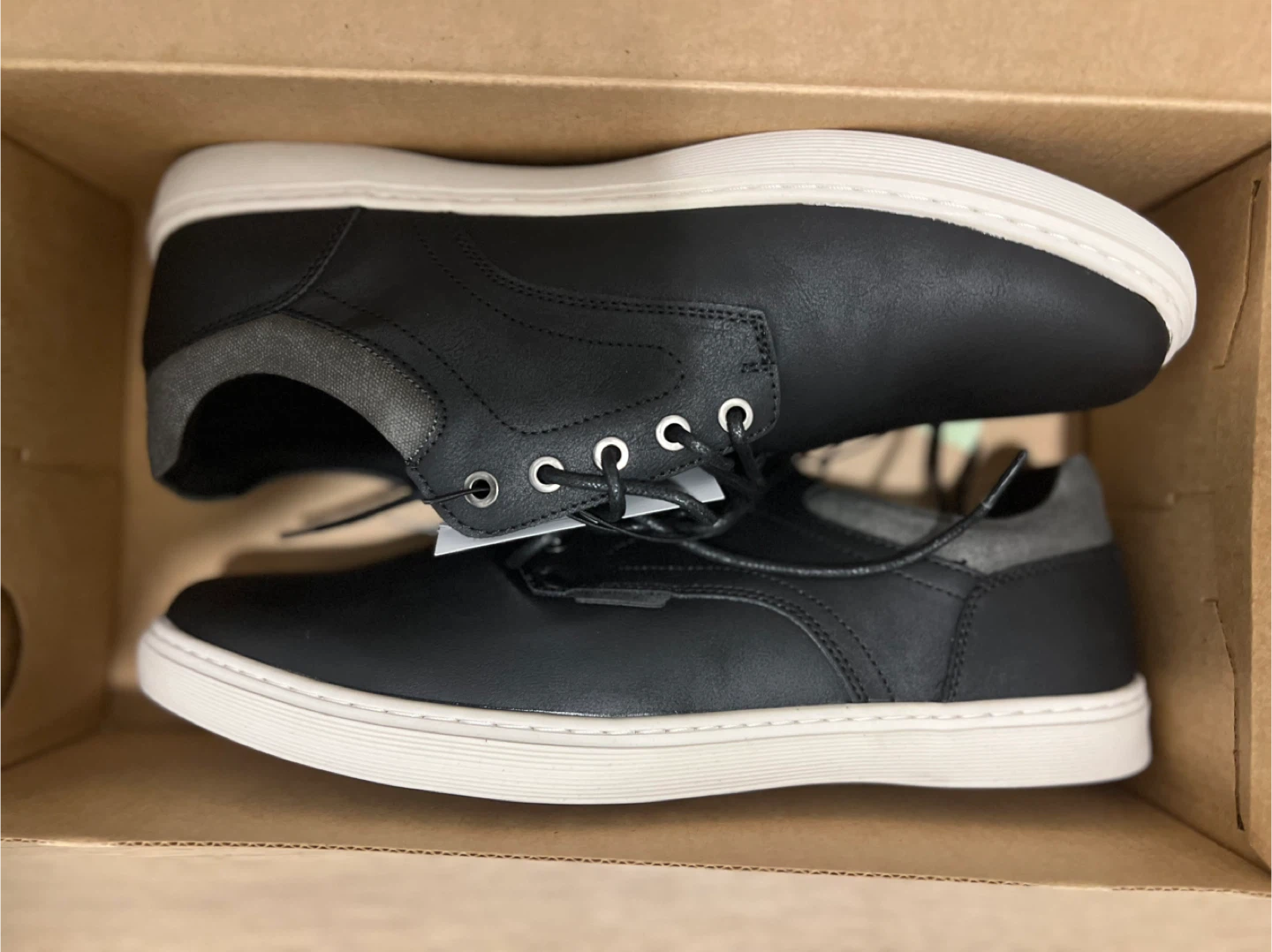 Steve Madden Black Leather Men's Shoes - Sizes 10 - photo 3