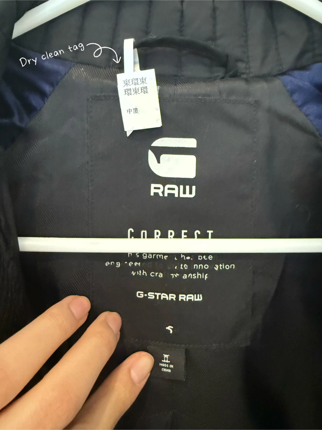 G-Star RAW Trench Coat Black Size S - photo 3