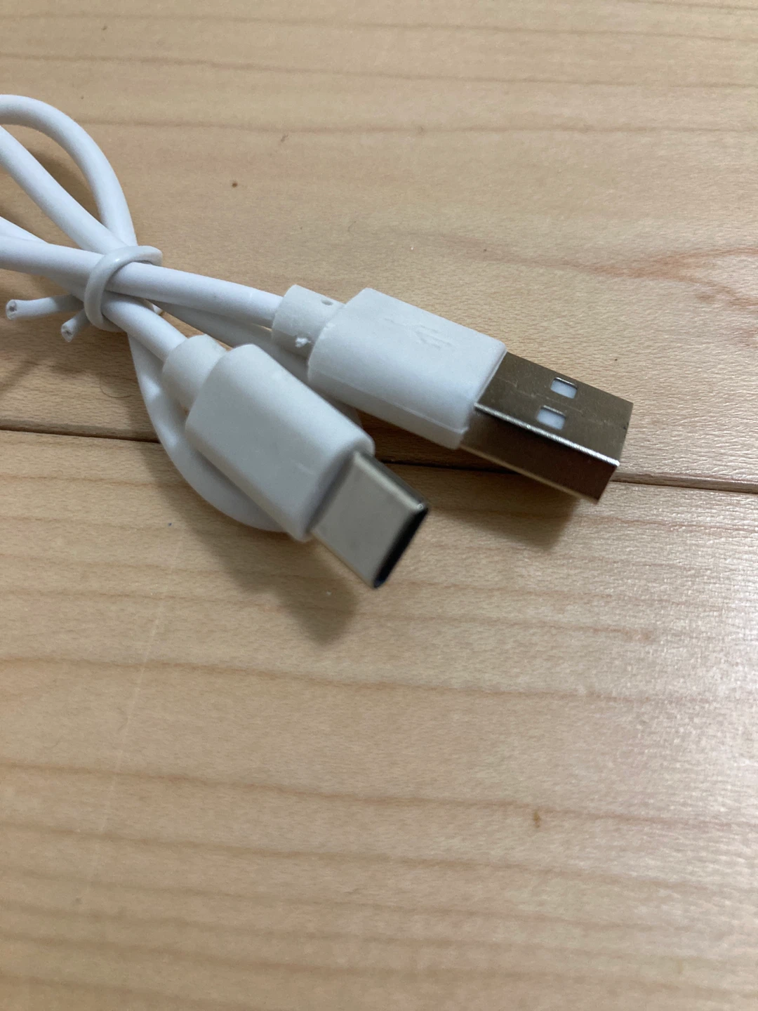 *new* USB-C to USB-A Cable - White - photo 2