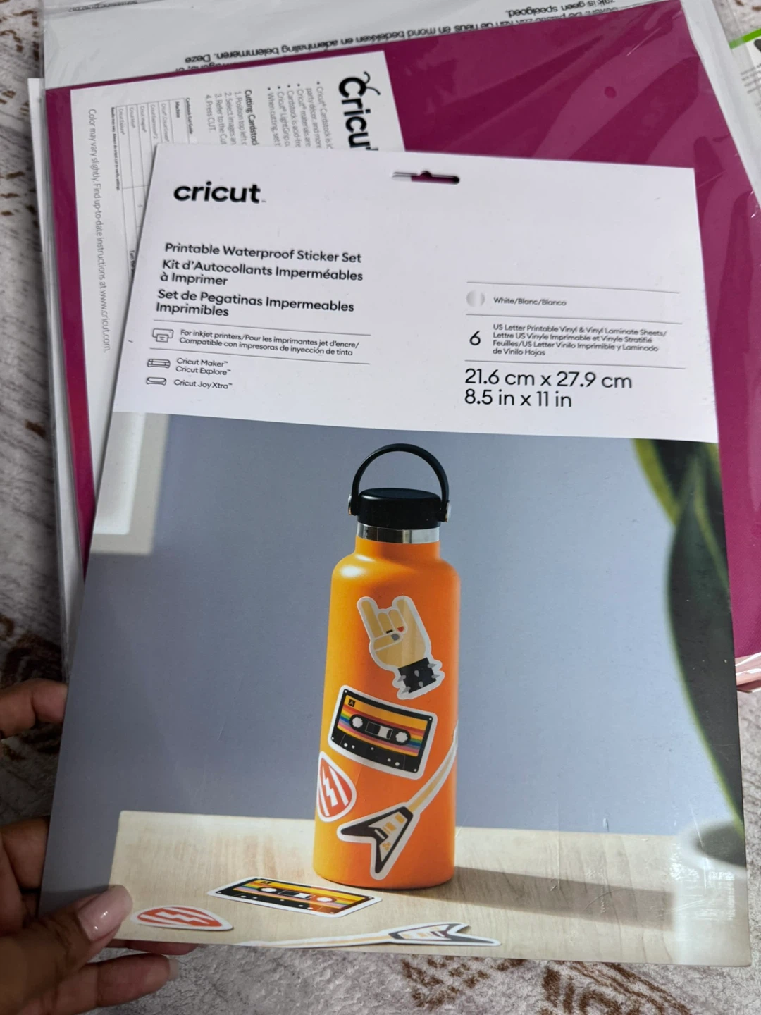 Cricut Vinyl, Sticker Paper, Cutting Mat Bundle - photo 2
