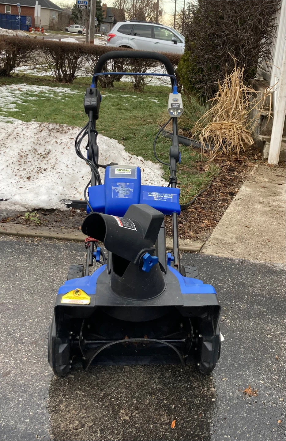 Snow Joe Electric/Battery Powered Snow Blower - photo 3