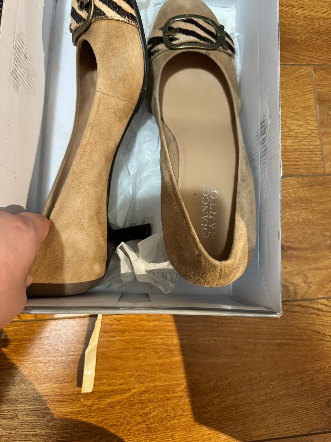 Franco Sarto Suede Flats - Size 9.5 - photo 2