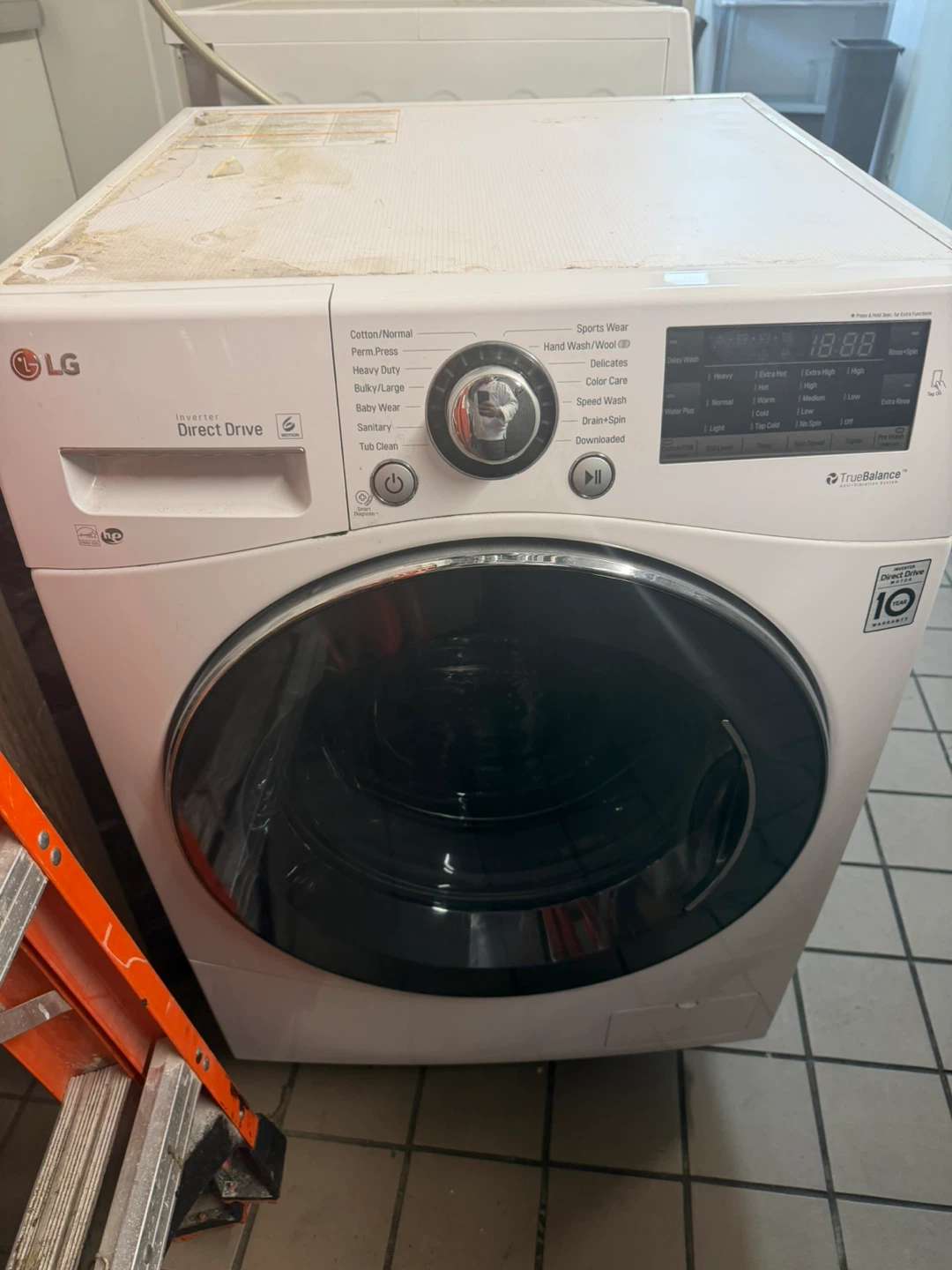 LG Direct Drive Washing Machine - photo 2