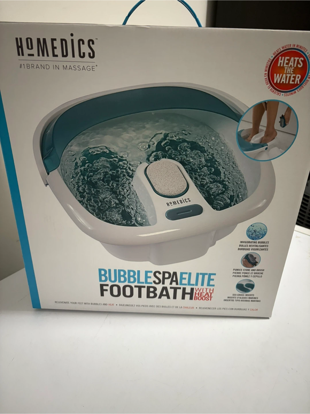 Homedics Bubble Spa Elite Footbath - photo 2