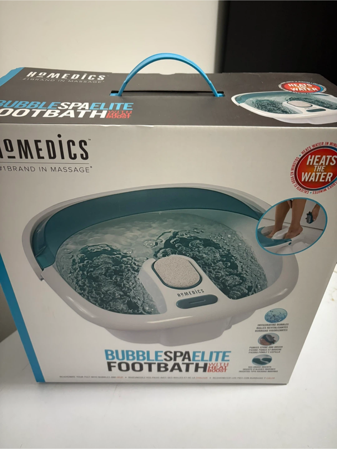 Homedics Bubble Spa Elite Footbath
