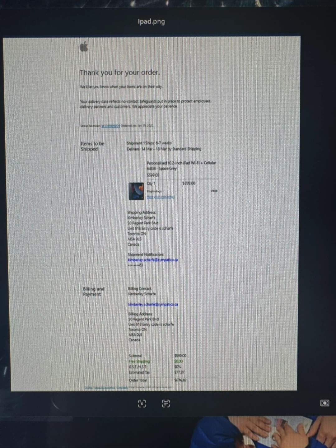 9th Generation 10.2 inch iPad Wi-Fi + Cellular 64GB -Space Gray - photo 5