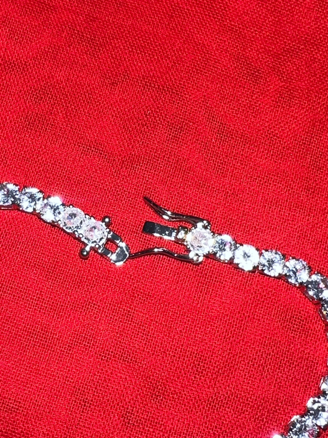 Tennis Necklece & bracelet set - photo 2