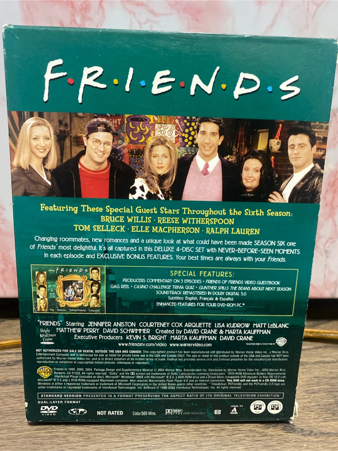Friends: The Complete Sixth Season DVD Set - photo 2