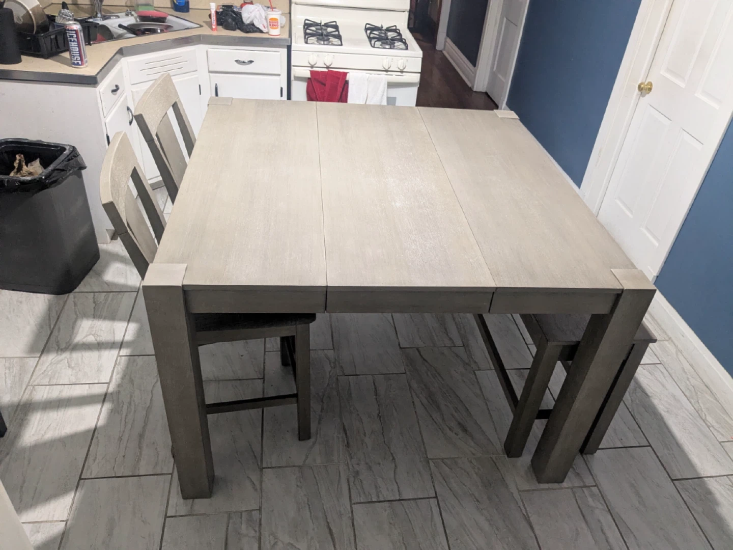Dining Table with Chairs and Bench