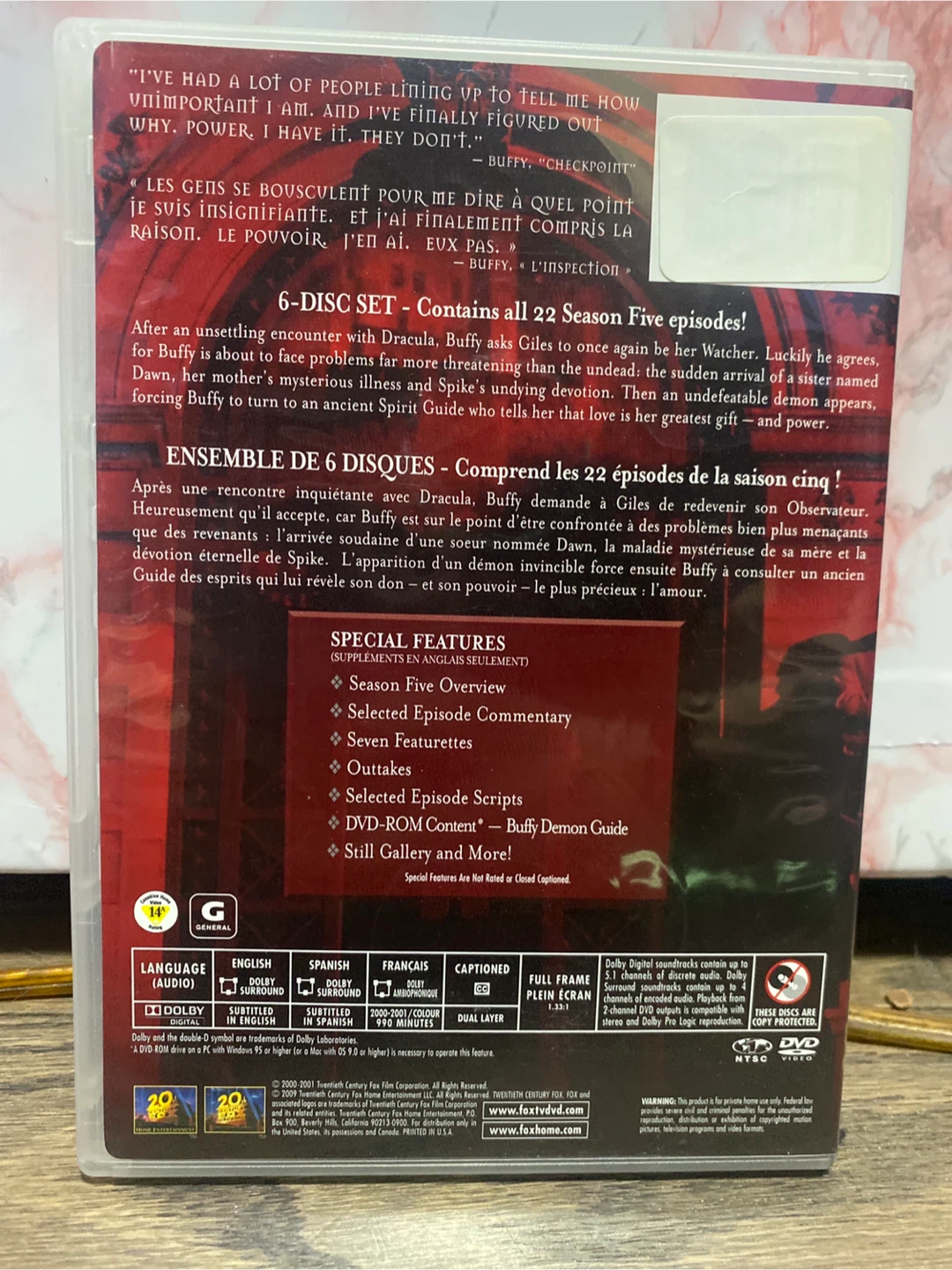 Buffy the Vampire Slayer: Complete Fifth Season DVD - photo 2