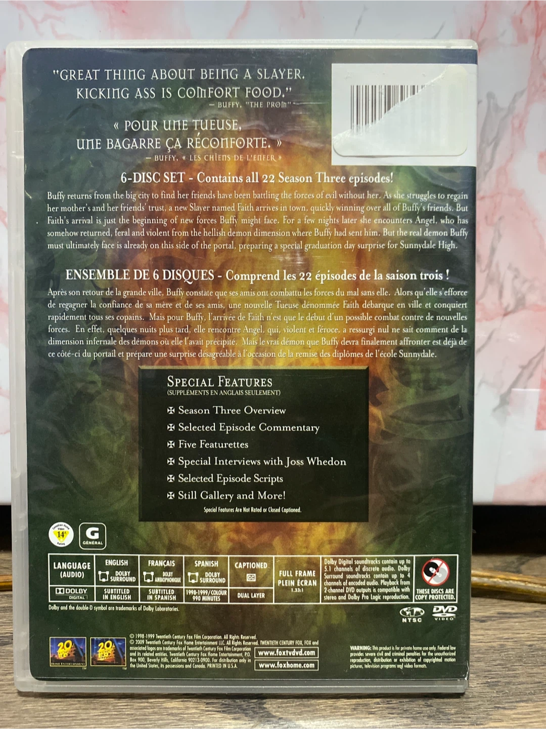 Buffy the Vampire Slayer: Season 3 DVD Set - photo 2