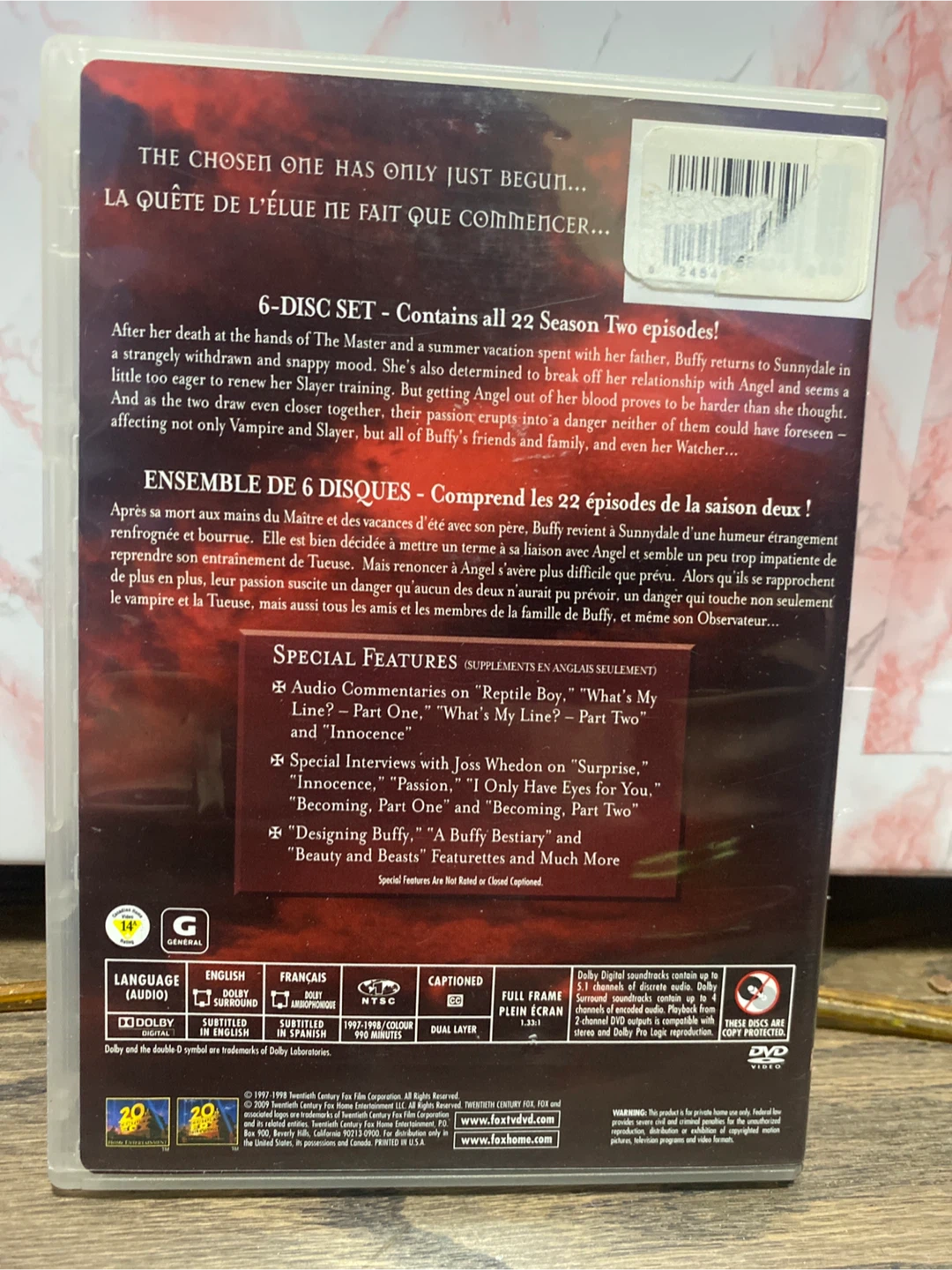 Buffy the Vampire Slayer: Season 2 DVD Set - photo 2
