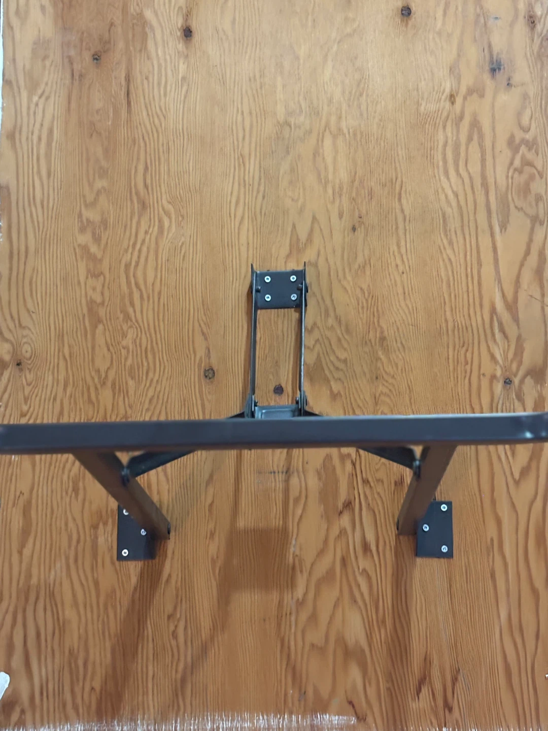 Folding Table with Metal Legs - photo 3