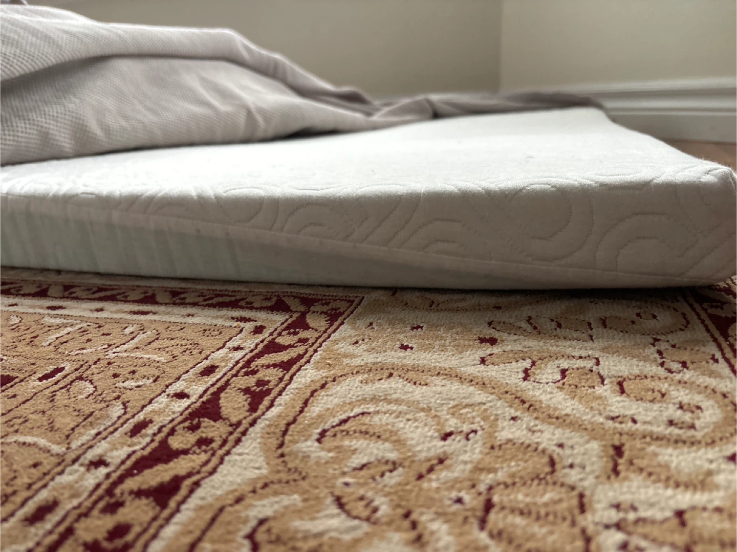 Thick Foam Mattress Topper with cover 🥕 - photo 3