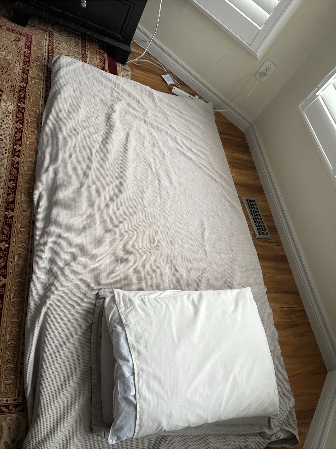Thick Foam Mattress Topper with cover 🥕