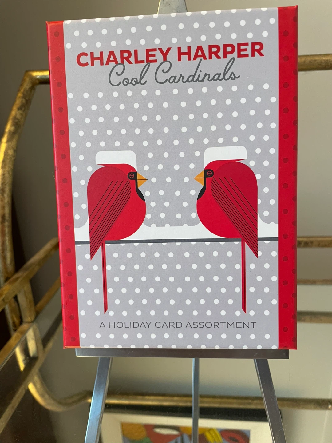 Charley Harper  Cardinals Holiday Card Assortment NEW