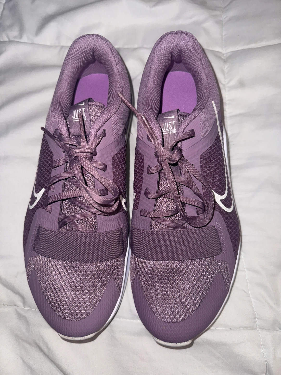 Nike MC Trainer purple shoes, size 9