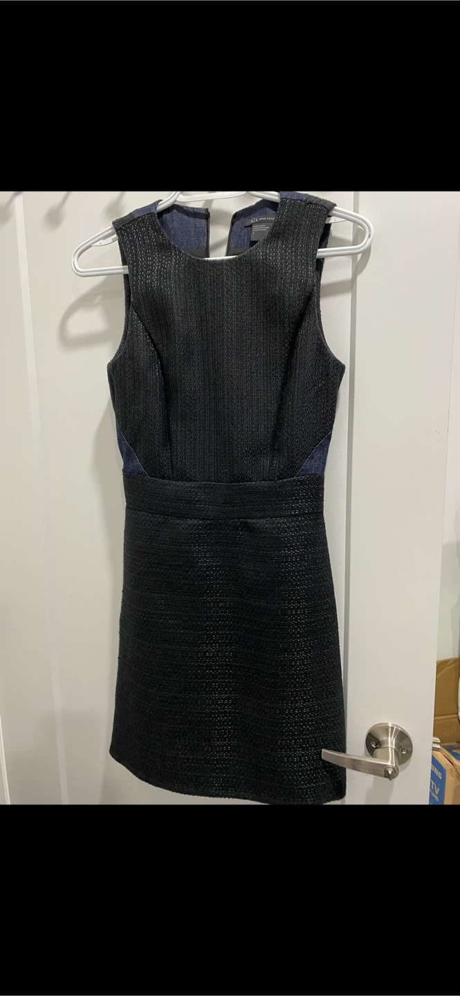 Brand new Armani Exchange Black Dress - Size 0