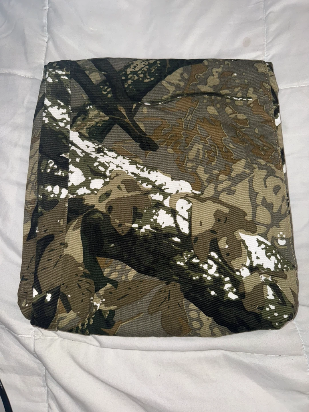 Camo Print Wide Leg Jeans - photo 2