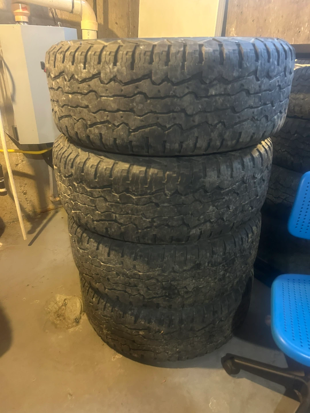 TODAY Ram 1500 20inch rims with Nokian  AT 275/60R20 Tires - photo 2