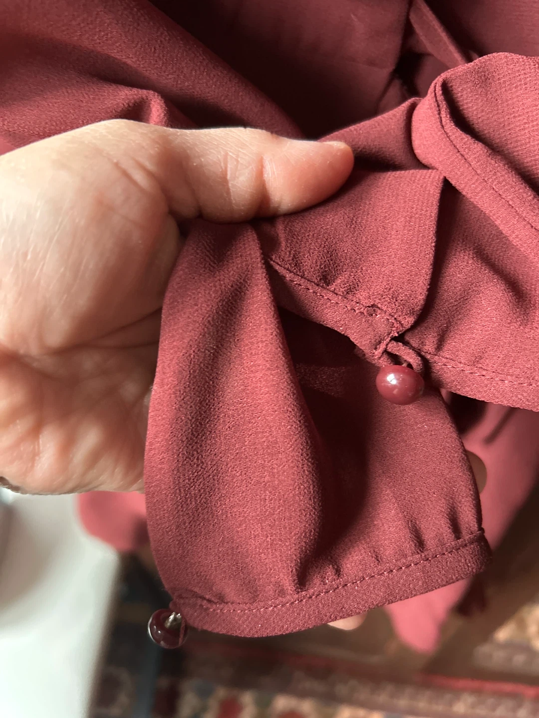 Wilfred Ruffle Wrap Dress - Size XS - photo 4