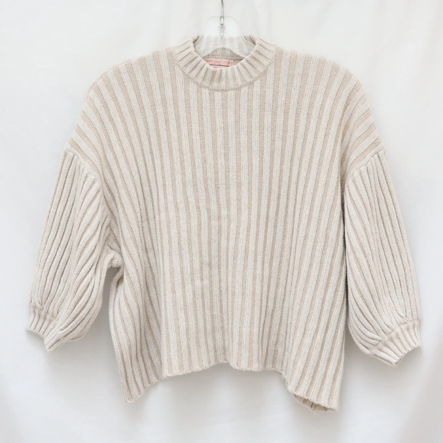 Urban Outfitters oversized cropped striped sweater boxy