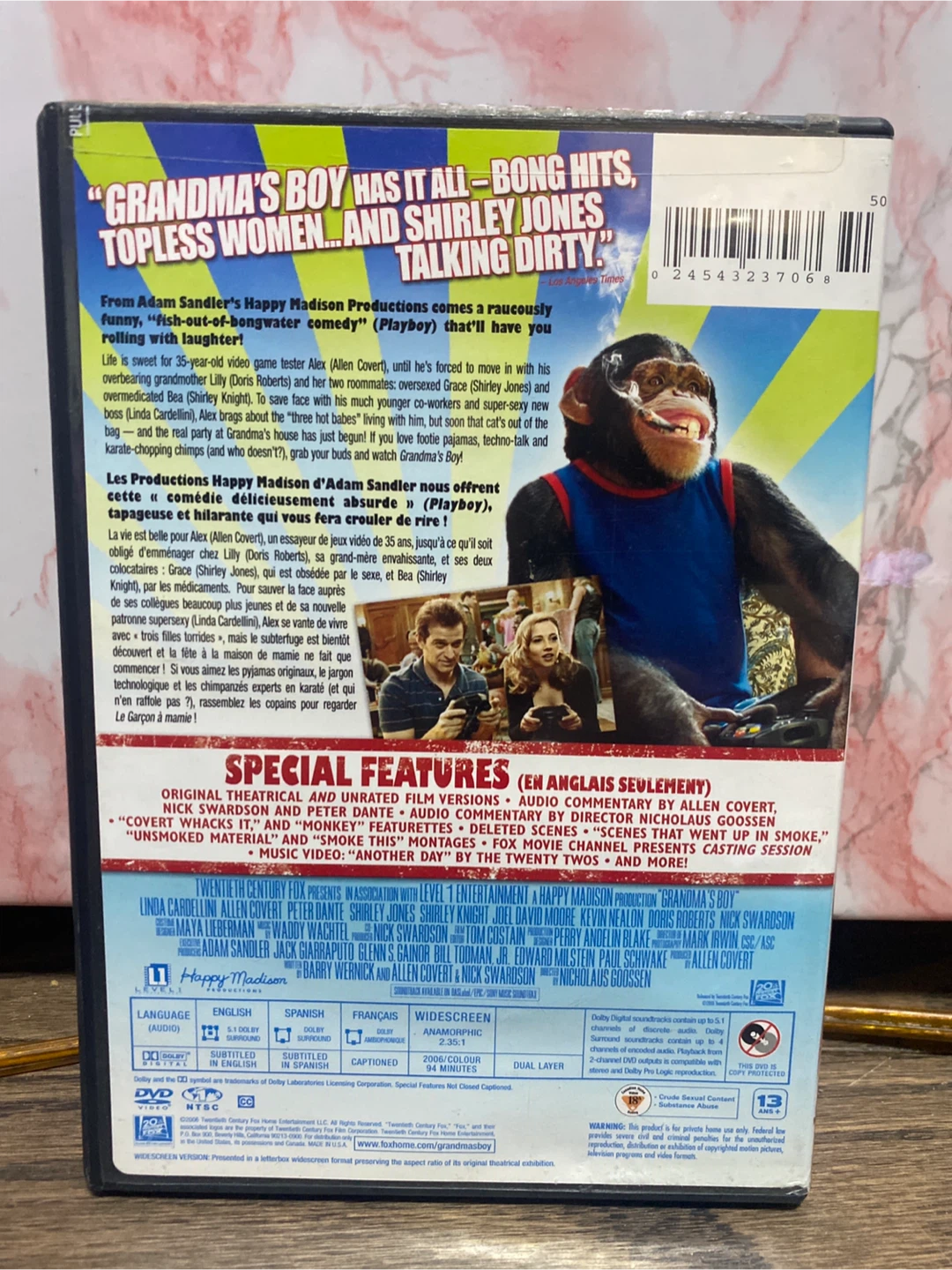 Grandma's Boy DVD - Unrated Comedy - photo 2