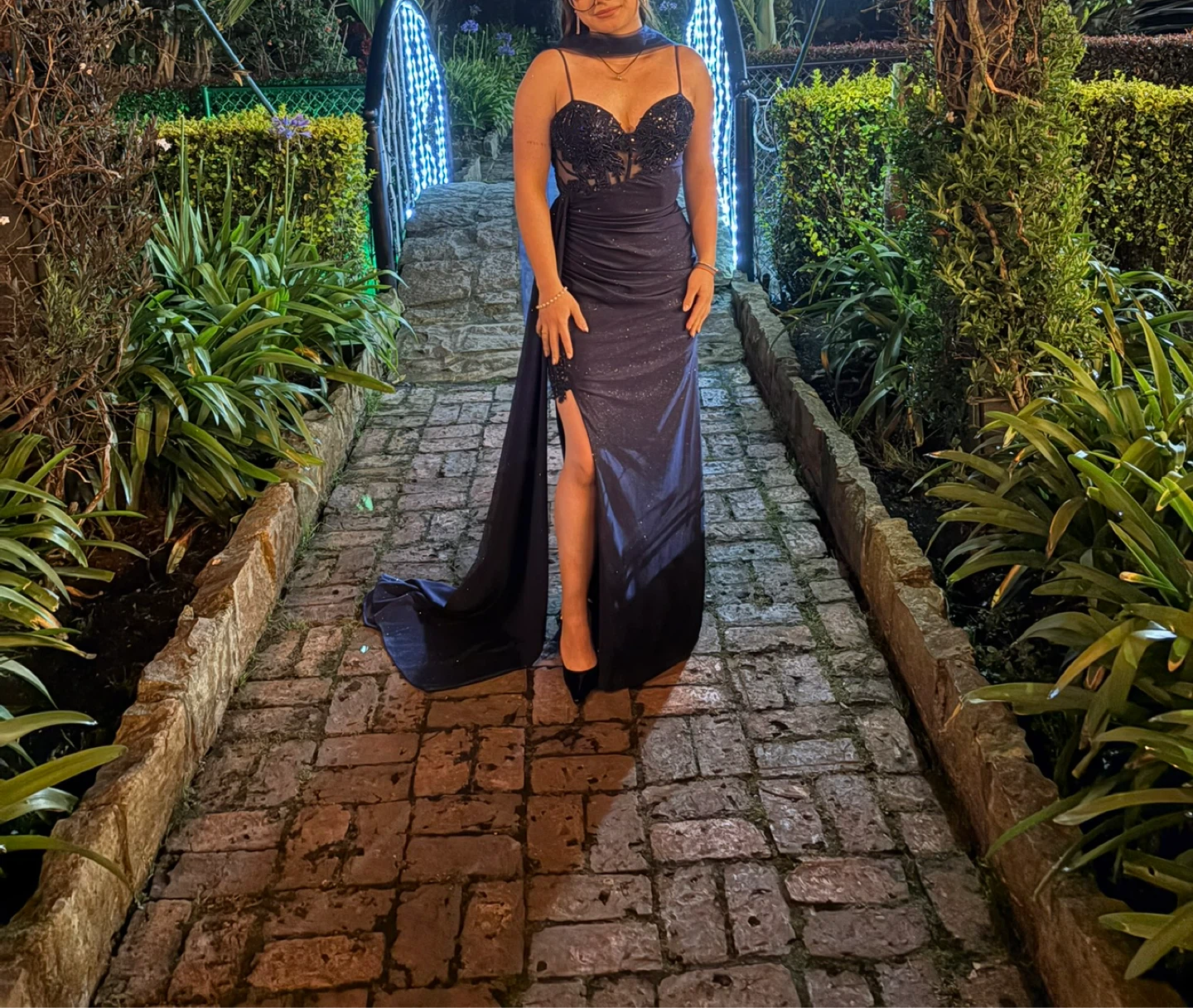 Navy blue dress - photo 2