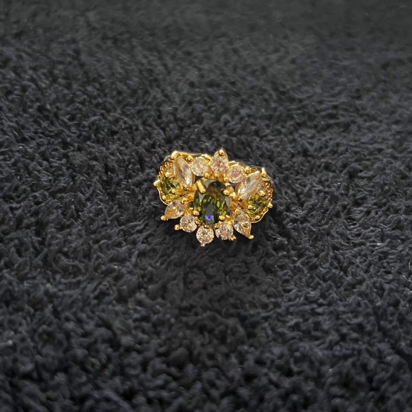 Clearance! Golden Tone Adjustable Ring - photo 2