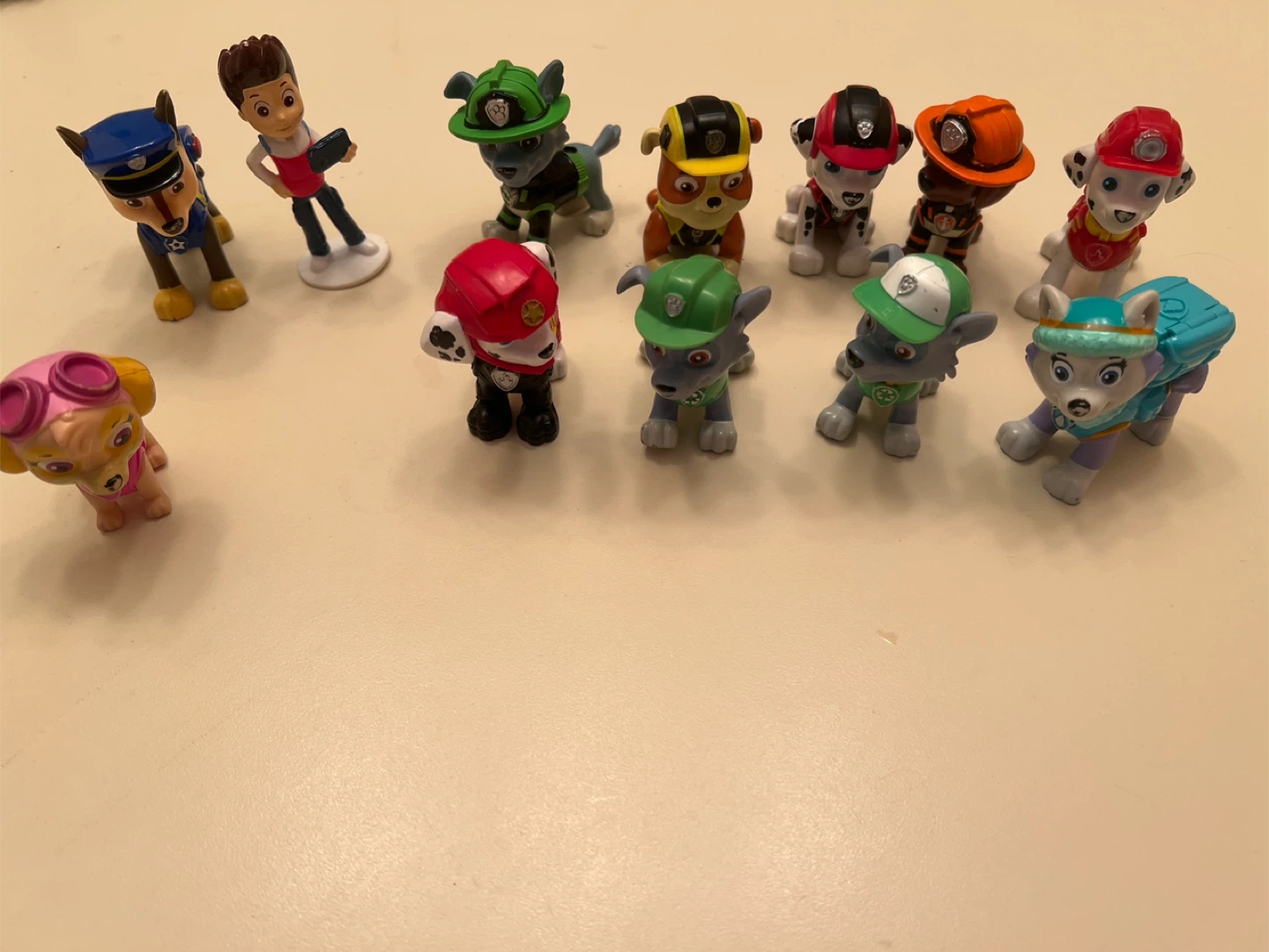 Paw Patrol Figures - Set of 12