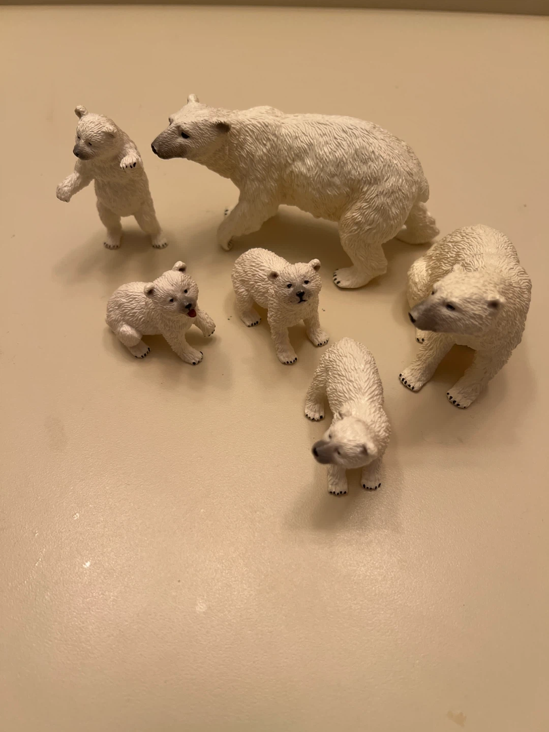 Polar Bear Family Figurine Set
