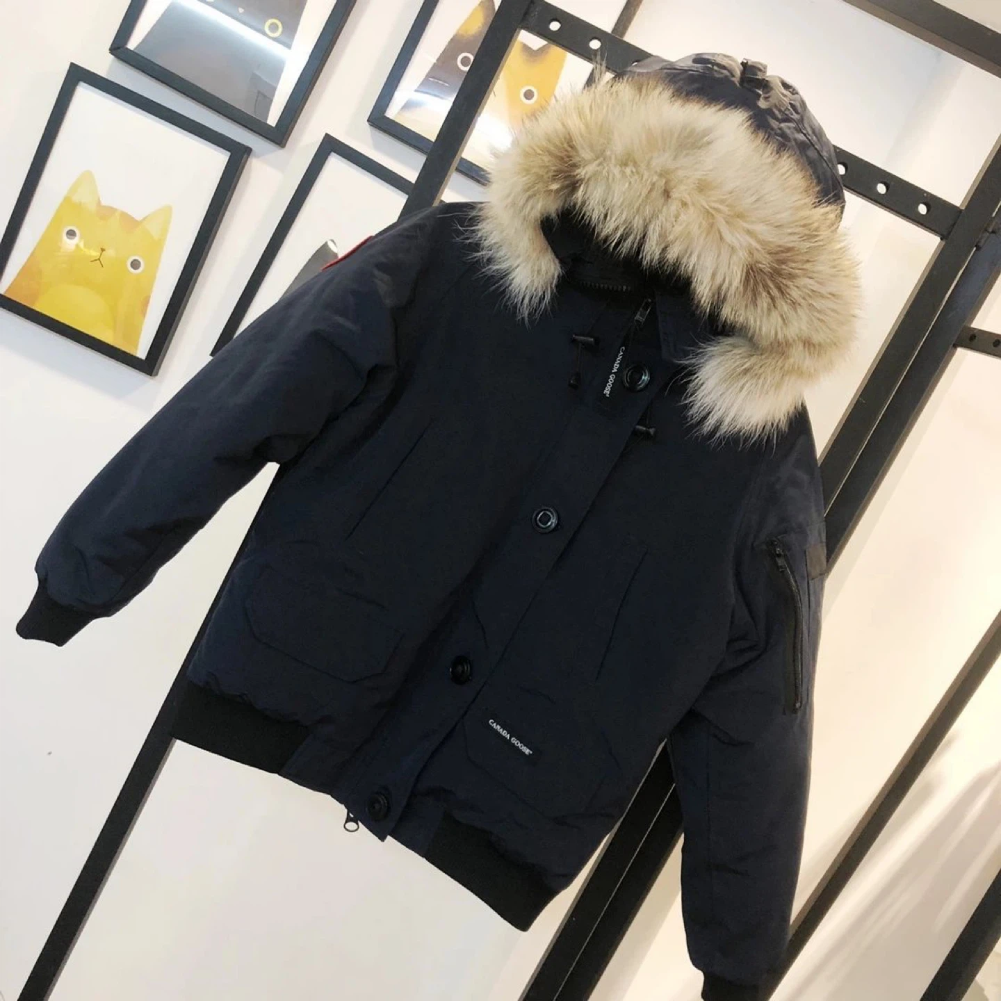 Canada Goose Bomber Jacket - Black