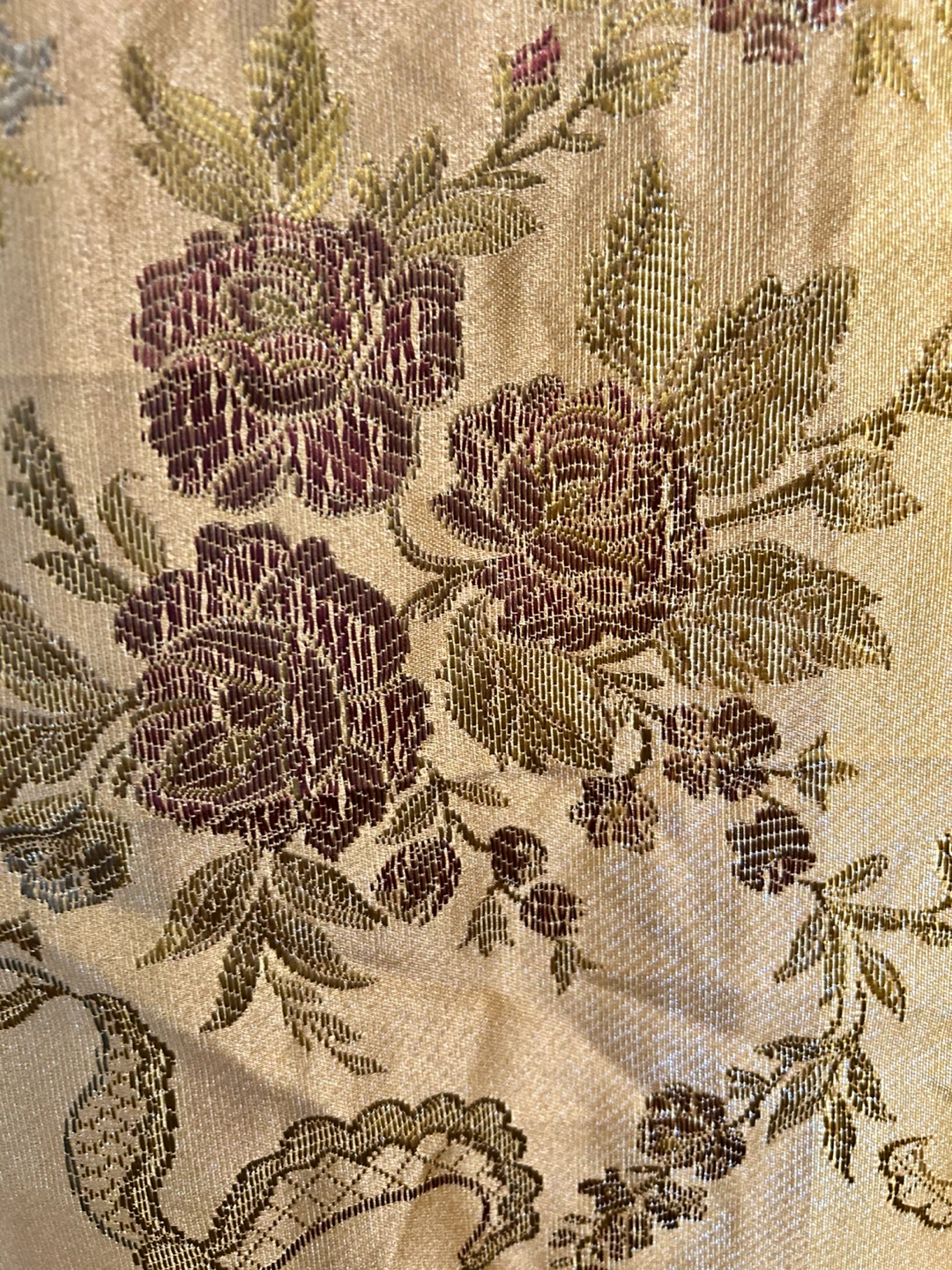 Floral Patterned Curtain with Valance - photo 3