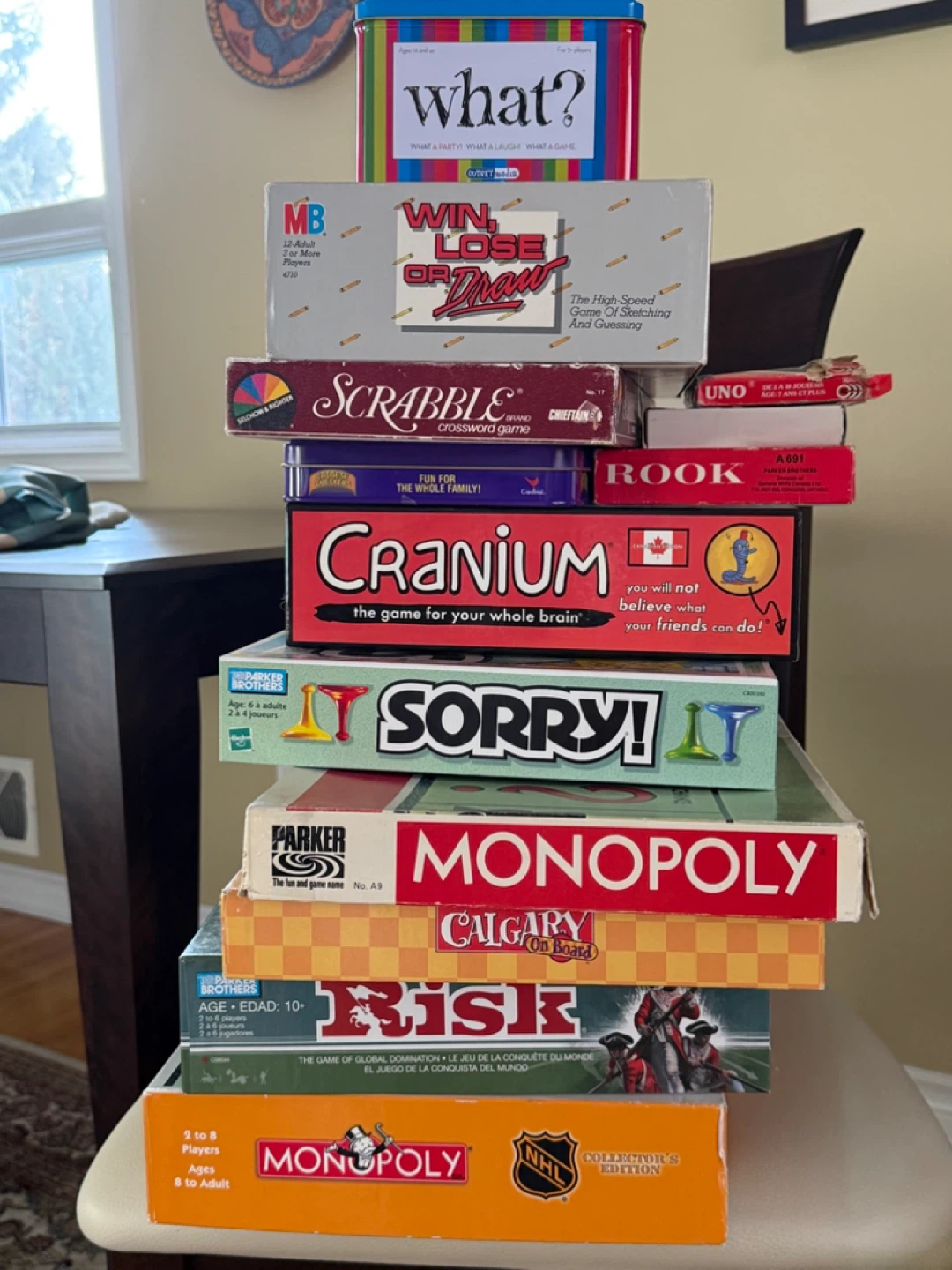 Various Board Games For Sale
