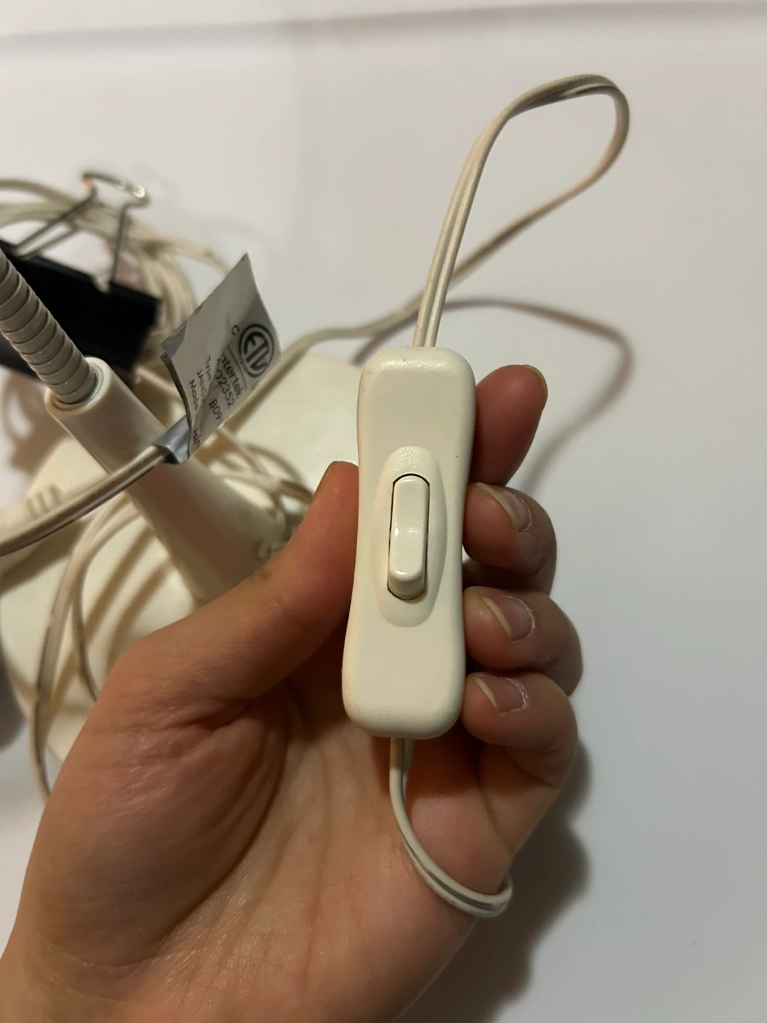 IKEA Jansjo White Desk Lamp - Flexible - photo 5