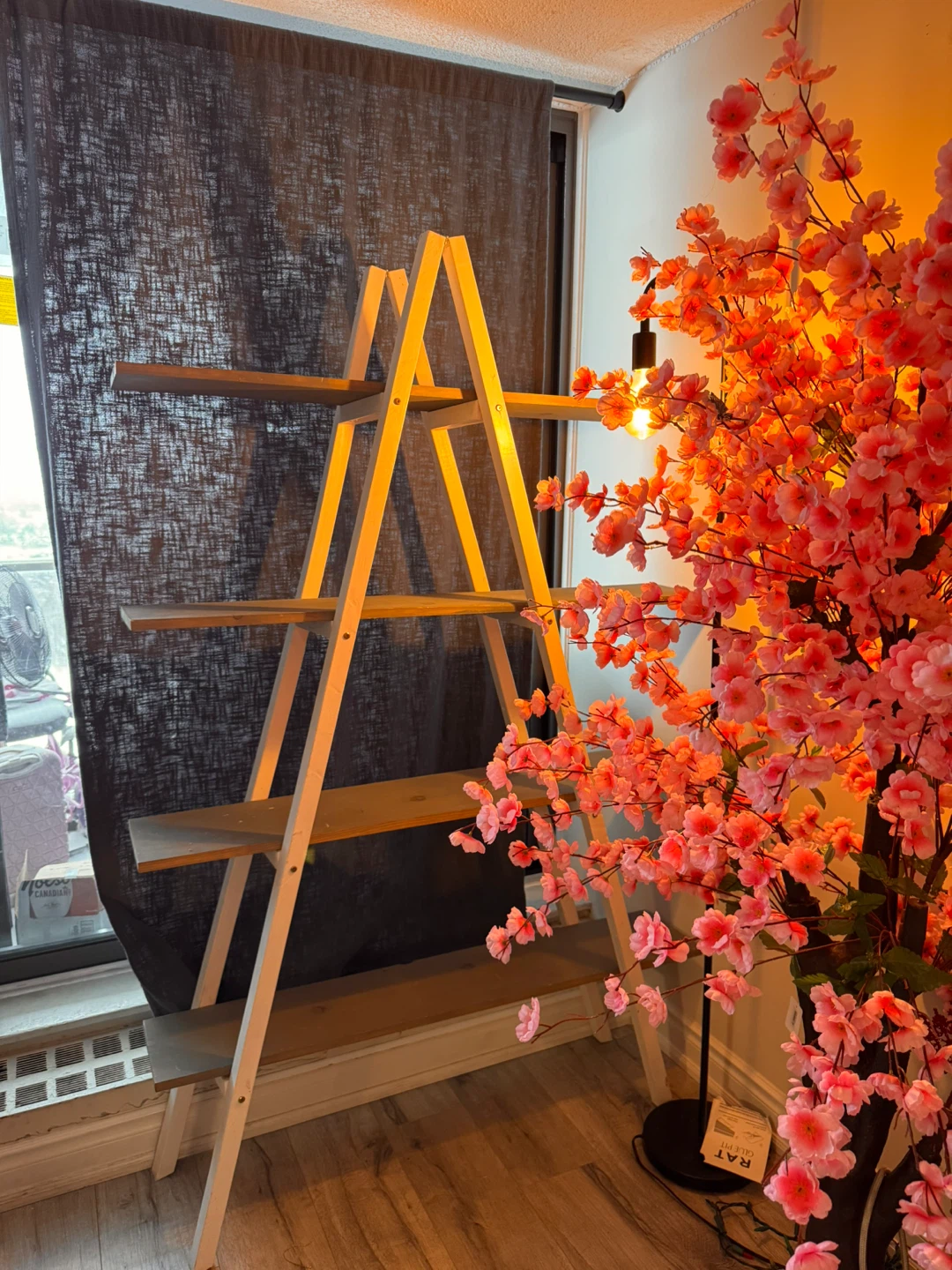 Wooden A-Frame Shelf