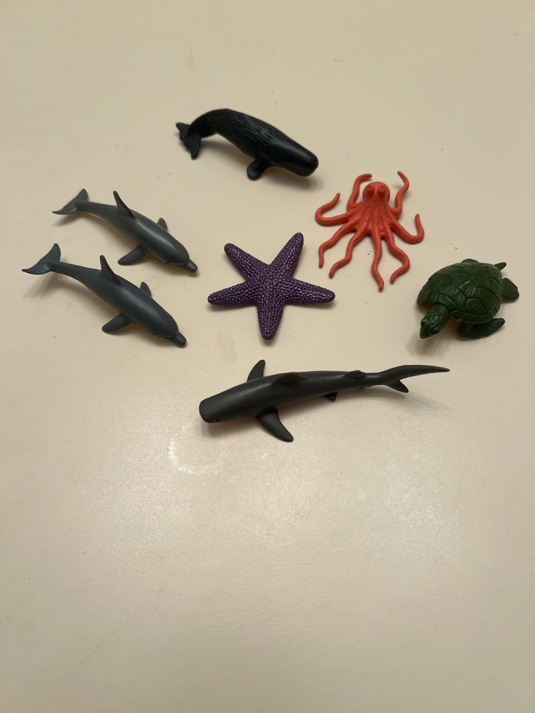 Assorted Plastic Sea Animal Toys