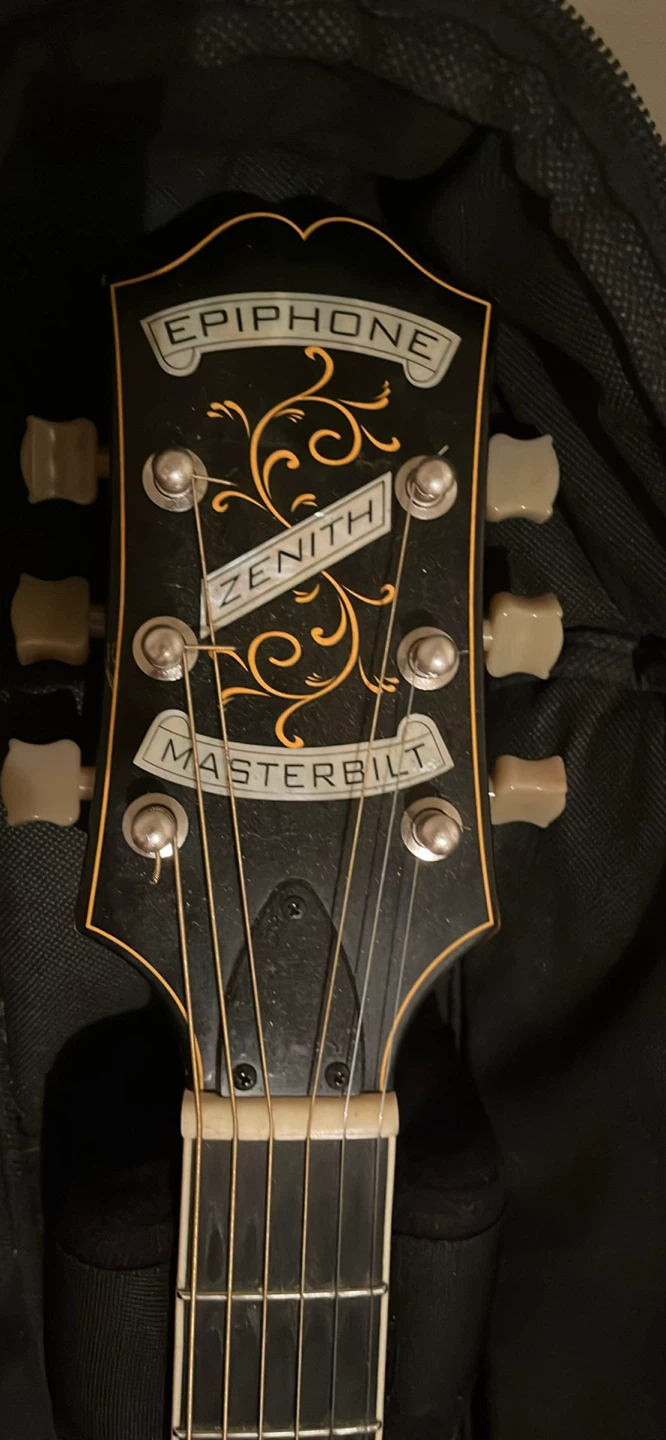 epiphone zenith masterbuild archtop guitar - photo 3