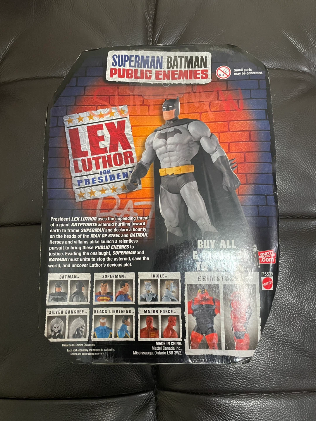 MOC Mattel Superman Batman Public Enemies Batman Action Figure - photo 3