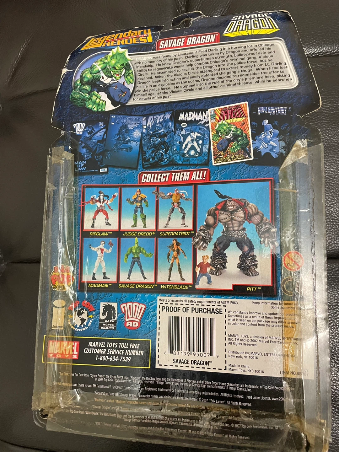 MOC Legendary Comic Book Heroes Savage Dragon (Tank Top Variant) - photo 3