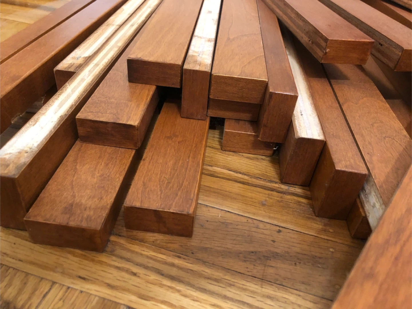 40 Wooden slats for home decor - photo 2