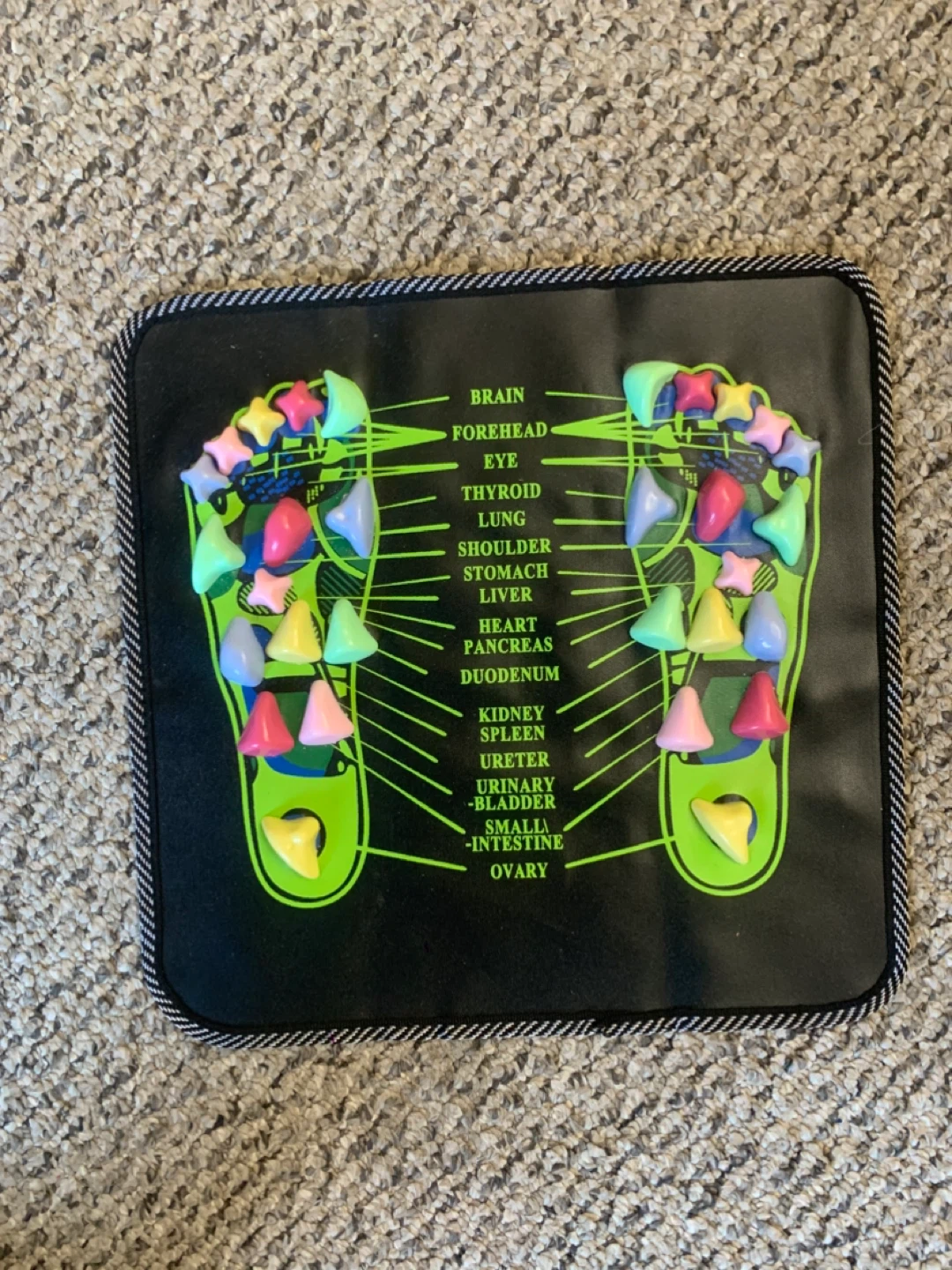 Reflexology Foot Massage Mat - fitness equipment / massager - photo 2