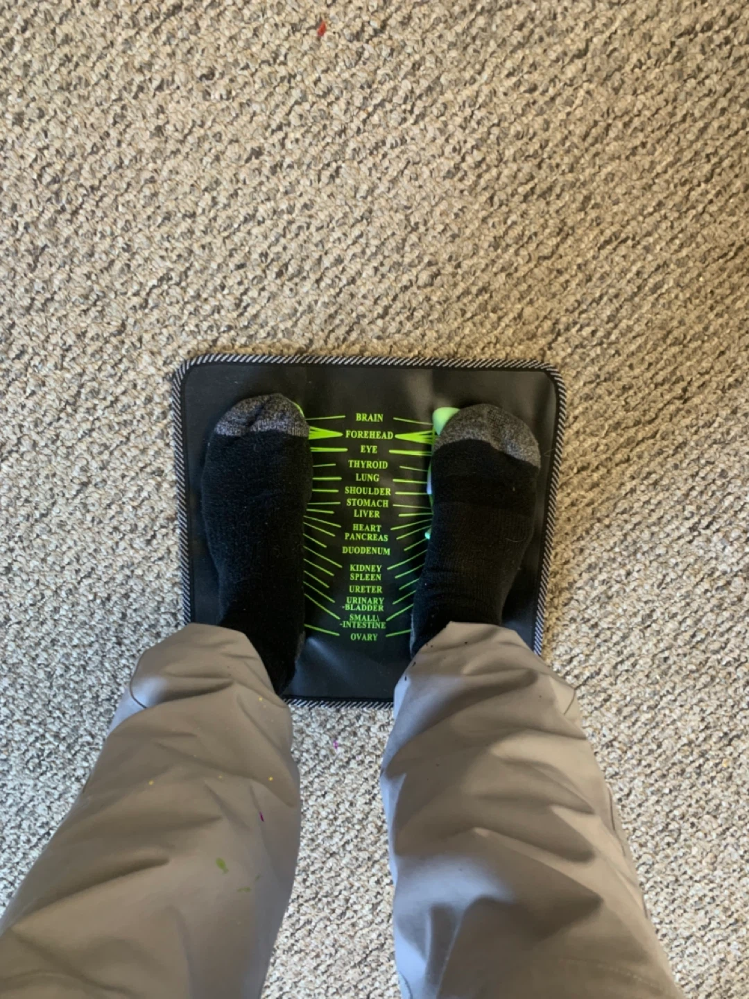 Reflexology Foot Massage Mat - fitness equipment / massager - photo 3