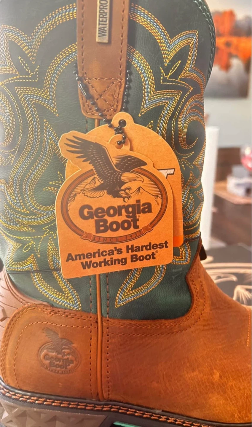 Georgia Boot GB00386 Women's Steel Toe Work Boots - Size 8 - photo 2