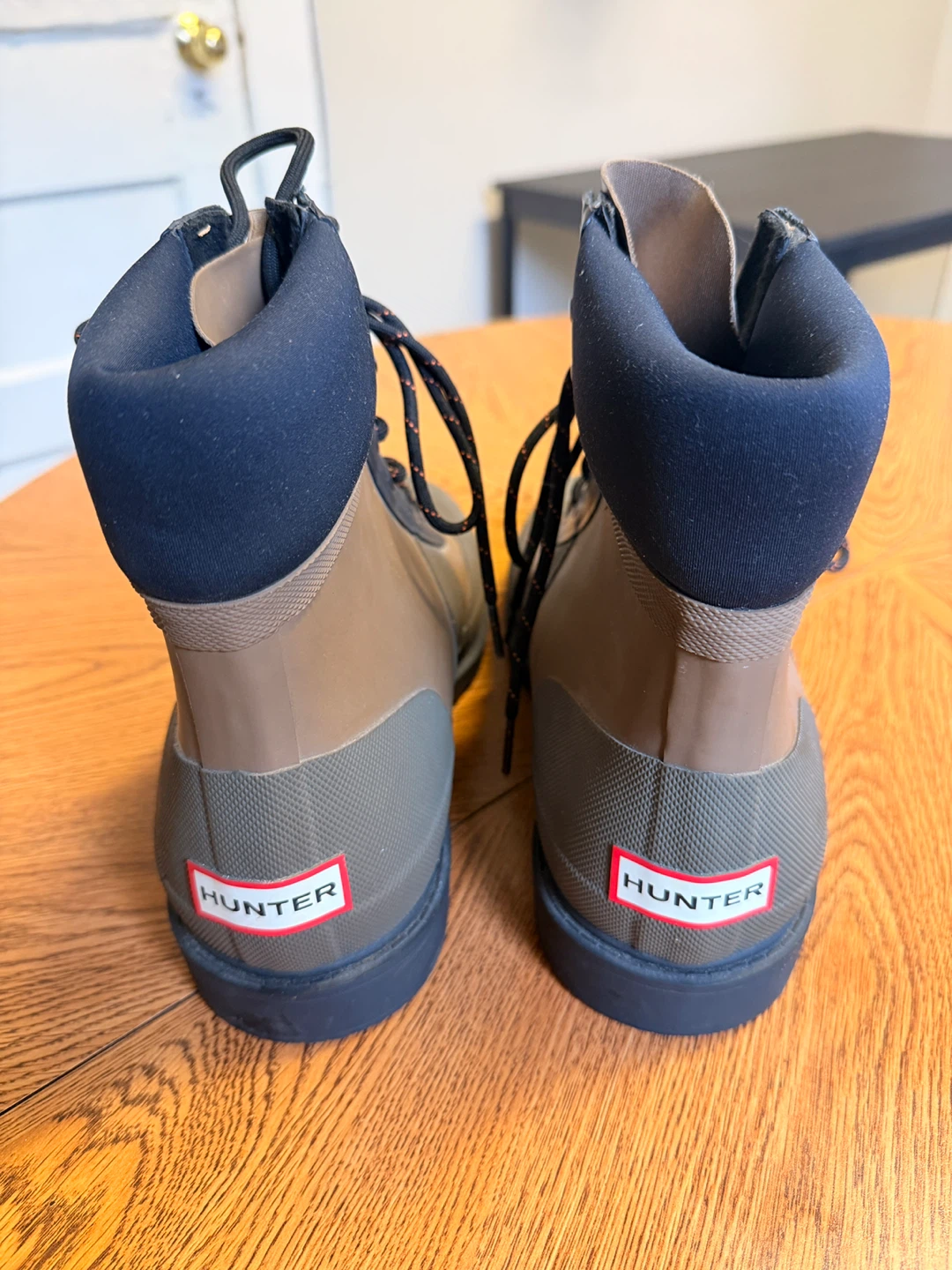 Men’s Waterproof Hunter Boots - Size 10 - photo 5