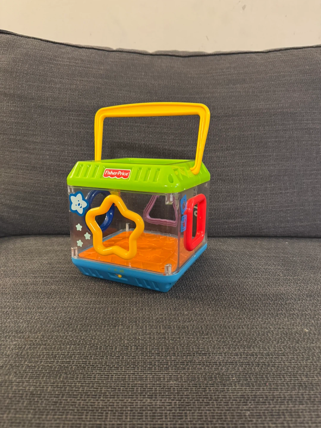 Fisher-Price Shape Sorter Cube Toy