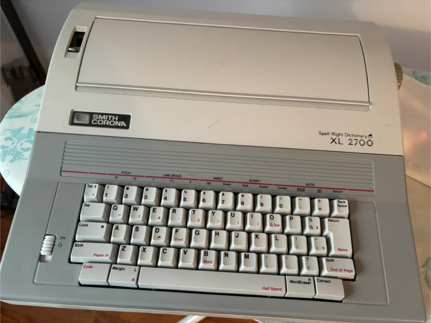 Smith Corona XL 2700 Typewriter - photo 3