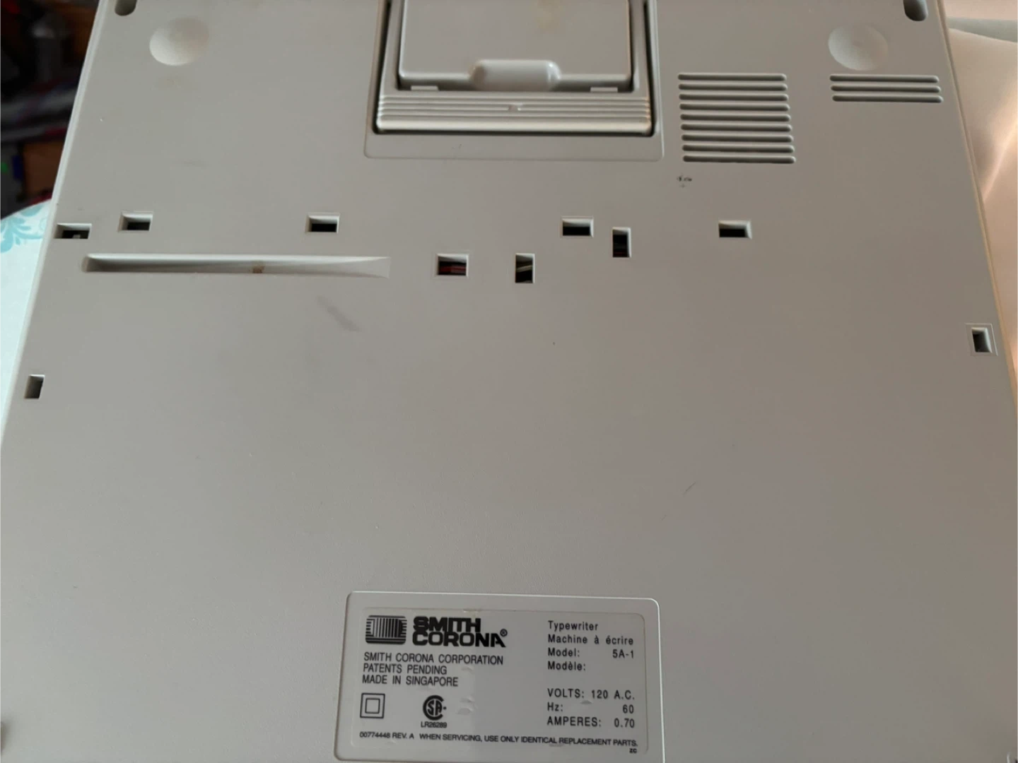 Smith Corona XL 2700 Typewriter - photo 2