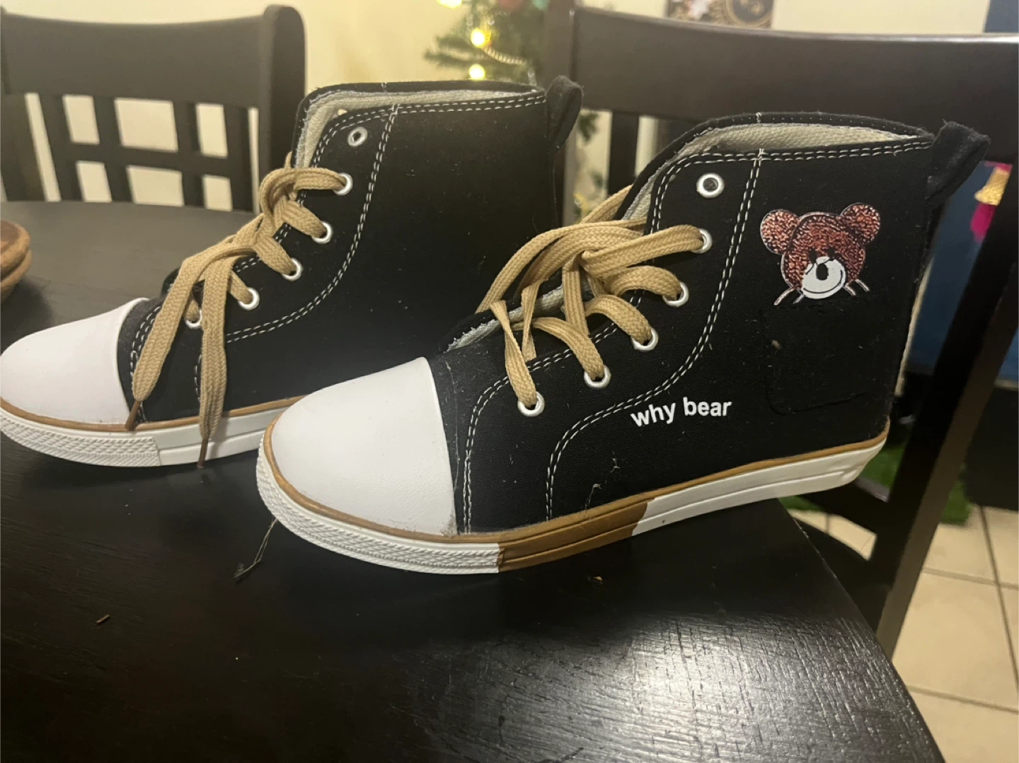Black High Top Sneakers